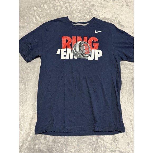 Nike Other - Boston Red Sox NIKE 2013 World Series Champions Ring Em Up Blue T-Shirt Large